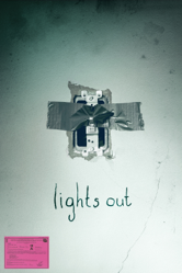 Lights Out (2016) - David F. Sandberg Cover Art