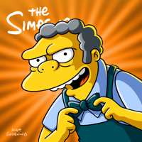 The Good, the Sad and the Drugly - The Simpsons Cover Art