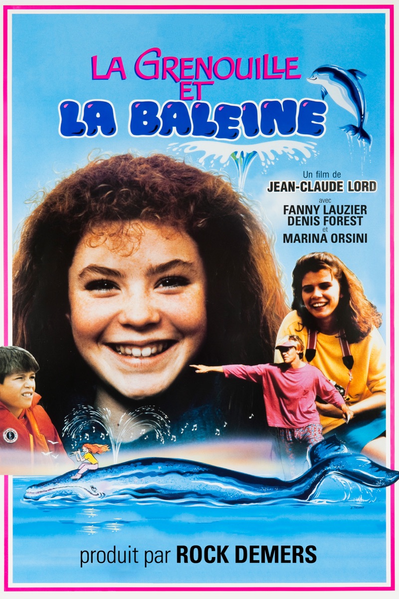 Affiche officielle Apple de La grenouille et la baleine