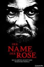 Poster for Der Name der Rose by Jean-Jacques Annaud