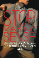 Stop Making Sense - Jonathan Demme Cover Art