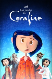 Poster for Los mundos de Coraline by Henry Selick