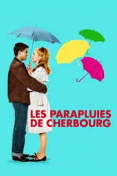 Poster for Los paraguas de Cherburgo (Les parapluies de Cherbourg) by Jacques Demy