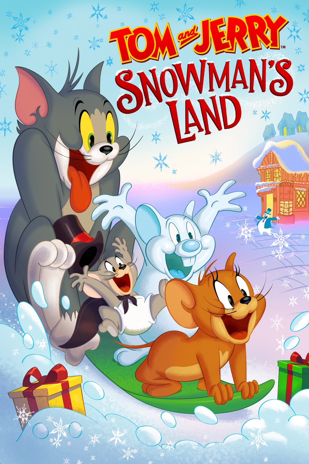 Tom and Jerry Snowman's Land artwork