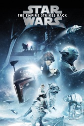 Poster for Star Wars: The Empire Strikes Back by Irvin Kershner