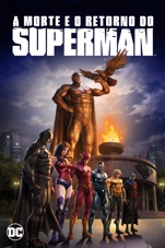 Capa do filme A Morte e o Retorno do Superman