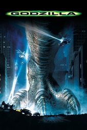 Poster for Godzilla by Roland Emmerich