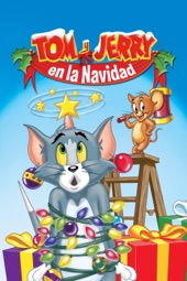 Poster for Tom y Jerry en la Navidad by Joseph Barbera