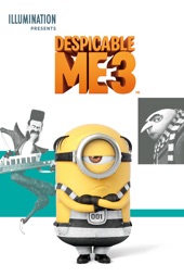 Poster for Despicable Me 3 by Pierre Coffin & Kyle Balda