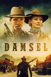 Poster for Damsel by David Zellner & Nathan Zellner