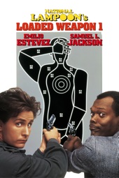 Poster for National Lampoon's Loaded Weapon by Gene Quintano