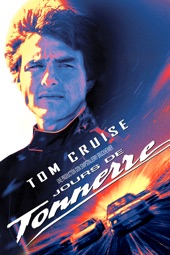 Poster for Jours de tonnerre (Days of Thunder) by Tony Scott