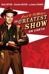 Poster for The Greatest Show On Earth by Cecil B. DeMille