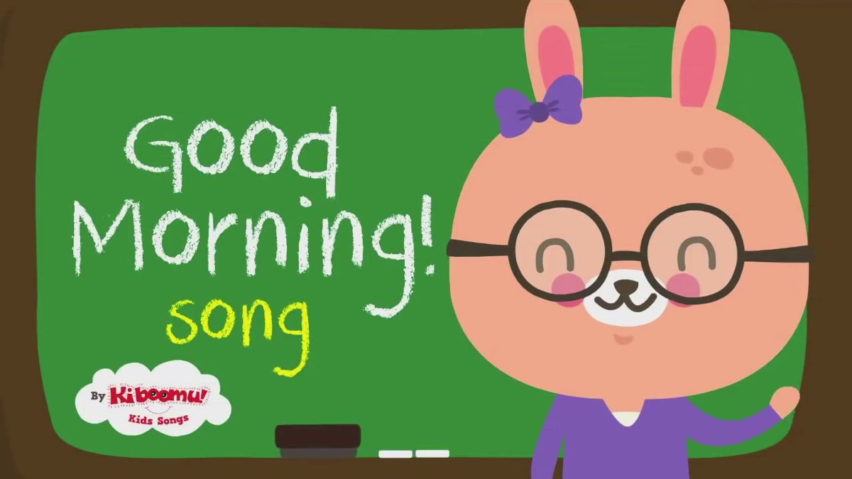  good morning song for circle time music video by the kiboomers