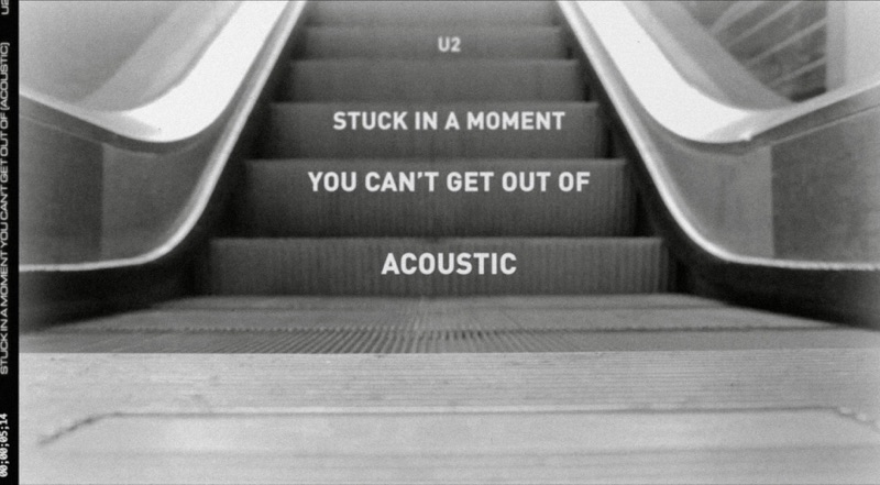 Stuck In A Moment You Can't Get Out Of (Acoustic Version / Lyric Video)