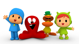 The Colors Song (feat. JONNY SPENCER) - Pocoyo Cover Art