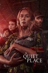 Poster for A Quiet Place 2 by John Krasinski