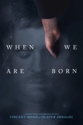 Poster for Ólafur Arnalds - When We Are Born by Mathieu ‘Moon’ Saura
