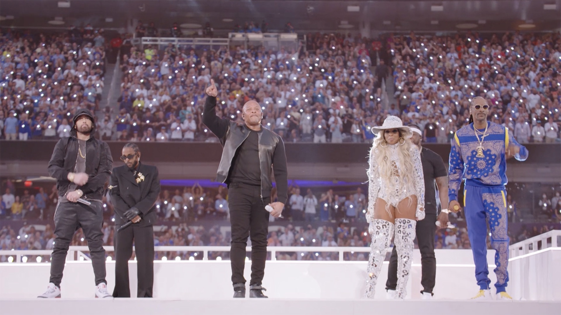 2022 Super Bowl Halftime Show: Watch Dre, Kendrick, Eminem, Snoop