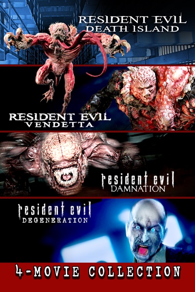 Resident Evil: 4-Movie Anime Collection