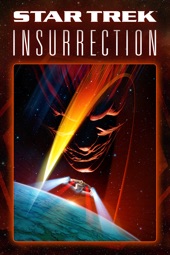 Poster for Star Trek IX: Insurrection by Jonathan Frakes
