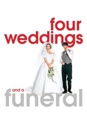 Poster for Four Weddings and a Funeral by Mike Newell