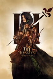 Poster for Tři mušketýři: D'Artagnan by Martin Bourboulon
