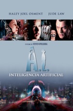 Capa do filme A.I. Inteligencia Artificial (A.I. Artificial Intelligence)