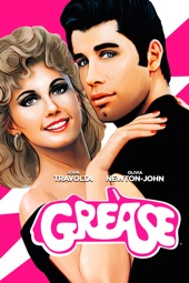 Poster for Grease by Randal Kleiser