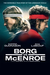 Poster for Borg vs McEnroe by Janus Metz