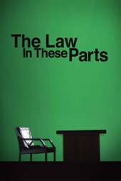 Poster for The Law In These Parts by Ra'anan Alexandrowicz