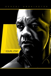 Poster for The Equalizer by Antoine Fuqua