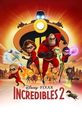 Poster for Incredibles 2 by Brad Bird