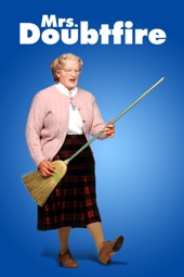 Poster for Mrs. Doubtfire by Chris Columbus
