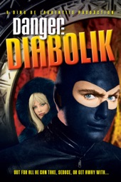 Poster for Danger: Diabolik by Mario Bava