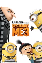 Poster for Despicable Me 3 by Pierre Coffin & Kyle Balda