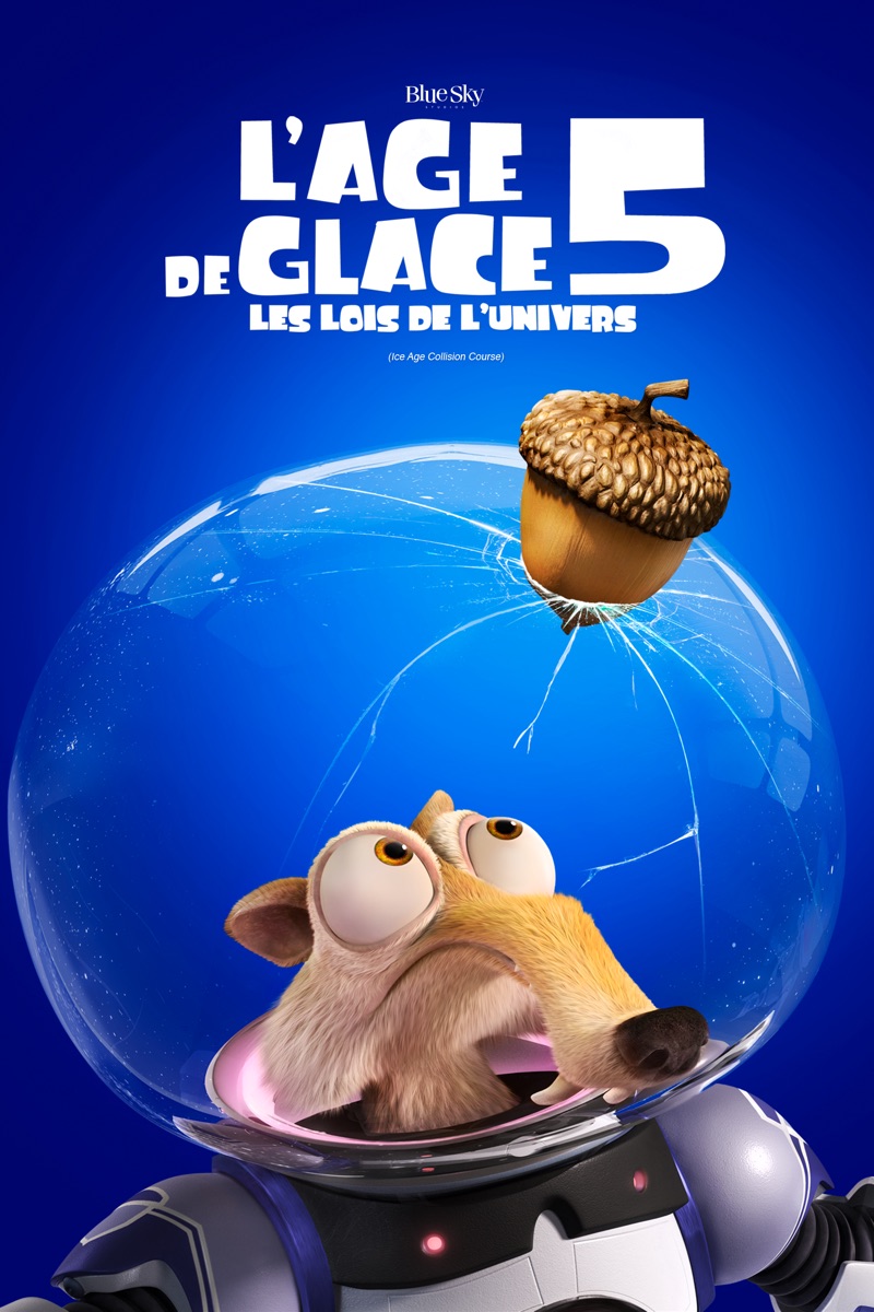 Affiche officielle Apple de L'Âge de Glace: les lois de l'Univers
