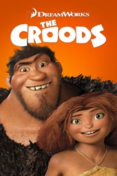 Poster for The Croods (Dubbed) by Christopher Michael Sanders & Kirk DeMicco