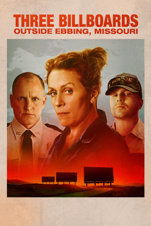 Three Billboards Outside Ebbing, Missouri (2017) - Film Poster