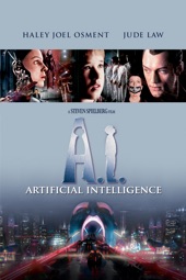 Poster for A.I. Artificial Intelligence by Steven Spielberg