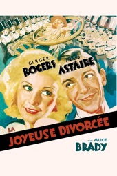 Poster for La joyeuse divorcée by Mark Sandrich