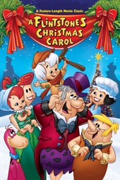 Poster for A Flintstones Christmas Carol by Joanna Romersa
