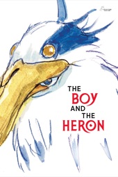 Poster for The Boy and the Heron by Hayao Miyazaki