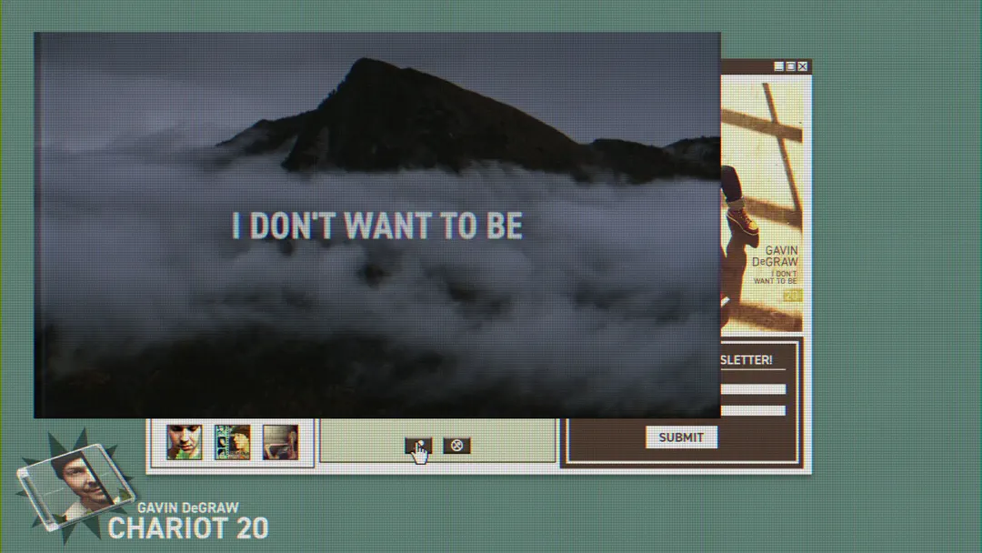 I Don't Want to Be (Chariot 20 [Lyric Video])