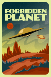 Forbidden Planet - Fred M. Wilcox Cover Art