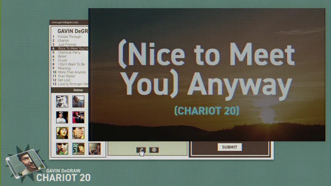 (Nice to Meet You) Anyway (Chariot 20) [Lyric Video]