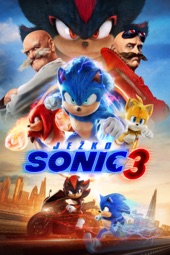 Poster for Sonic The Hedgehog 3 by Jeff Fowler