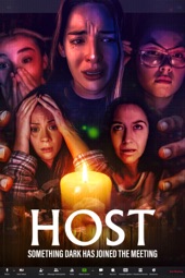 Poster for Host - Something Dark Has Joined the Meeting by Rob Savage
