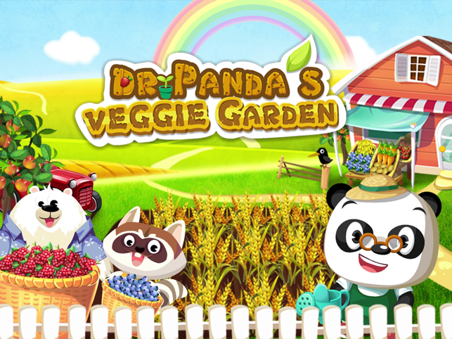 ‎Dr. Panda Veggie Garden Screenshot