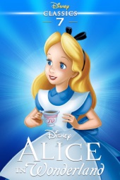 Poster for Alice In Wonderland (1951) by Clyde Geronimi, Wilfred Jackson & Hamilton Luske